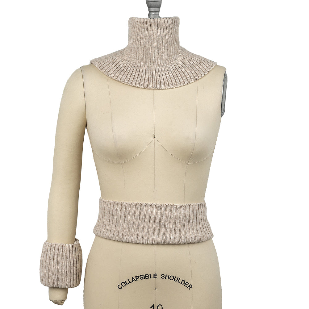 Alta Stone Chunky 2x2 Rib Knit Sweater Trim Bundle - 3pc Alta Stone Chunky 2x2 Rib Knit Sweater Trim Bundle - 3pc