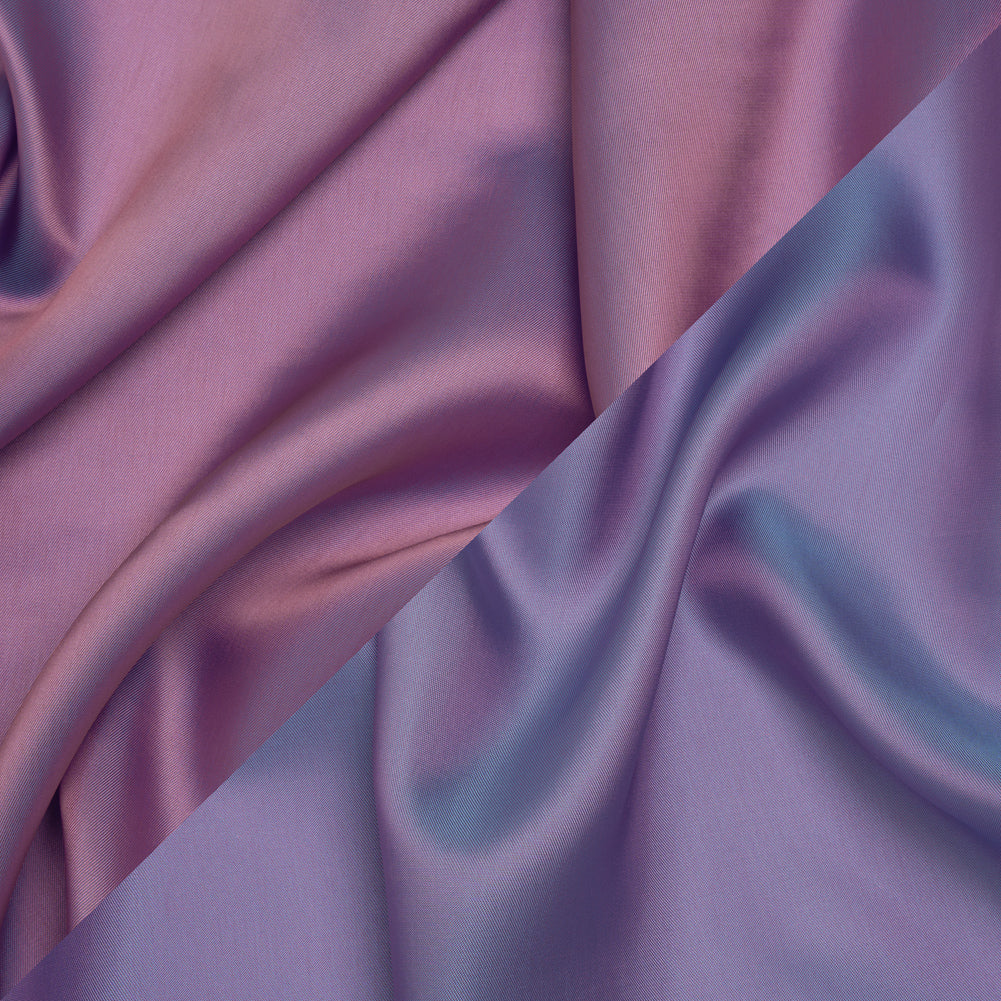 Iridescent Twill Lining - Pink and Aqua Iridescent Twill Lining - Pink and Aqua