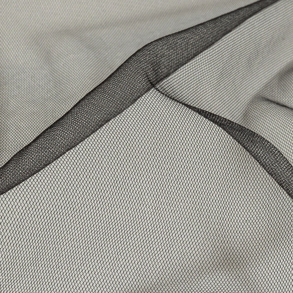 Shimmering Soft Tulle - Black - Kallisto Collection - Detail Shimmering Soft Tulle - Black - Kallisto Collection - Detail
