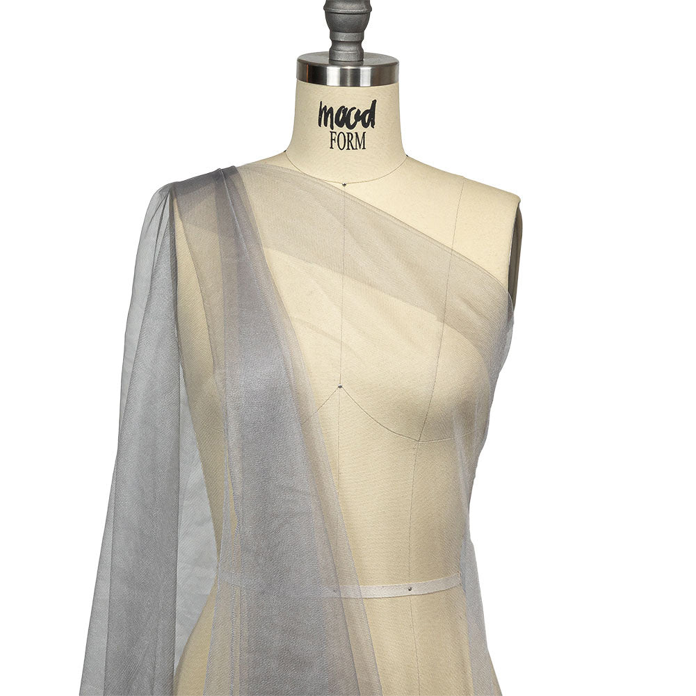 Shimmering Soft Tulle - Gray - Kallisto Collection - Drape Shimmering Soft Tulle - Gray - Kallisto Collection - Drape