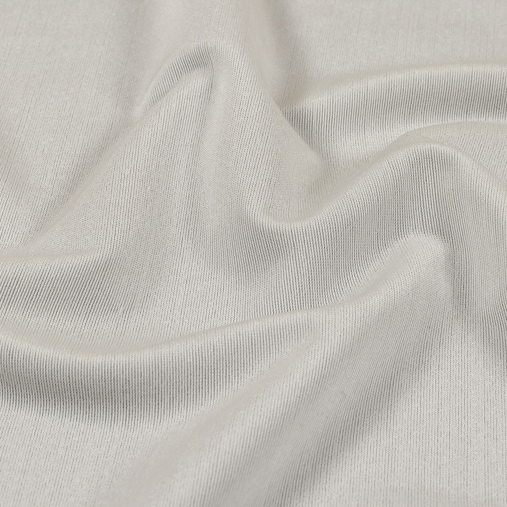 White Lightweight Stretch Polyester Tricot Detail White Lightweight Stretch Polyester Tricot Detail