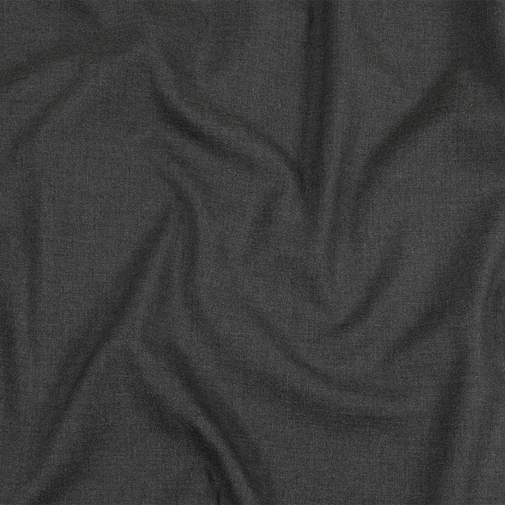 Heathered Gray Stretch Polyester Suiting Heathered Gray Stretch Polyester Suiting