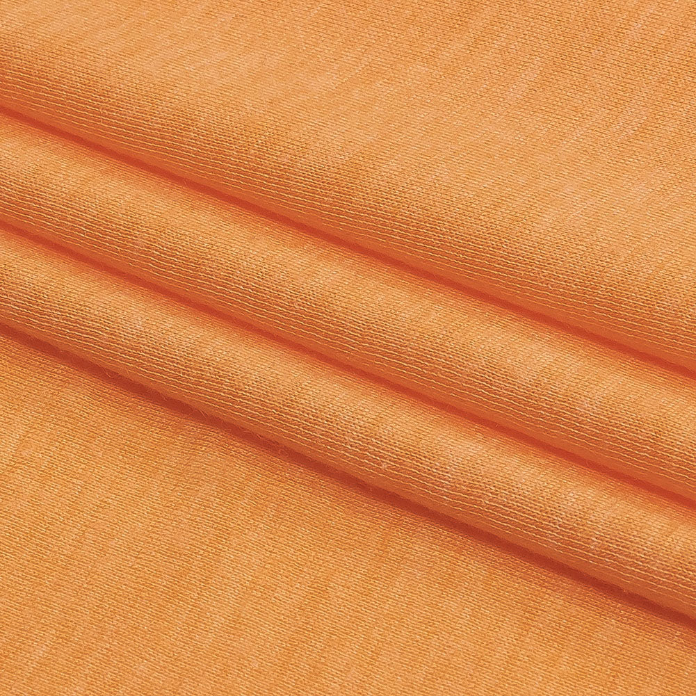 Creamsicle Striated Polyester Jersey Folded Creamsicle Striated Polyester Jersey Folded