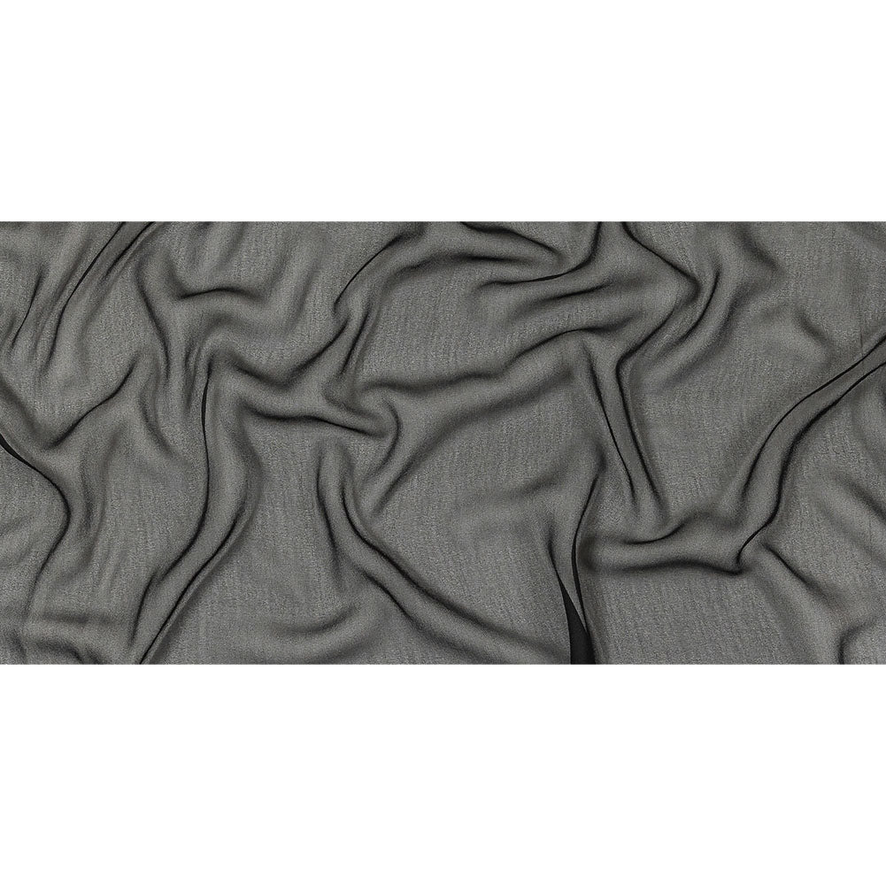 Black Polyester Chiffon Full Black Polyester Chiffon Full