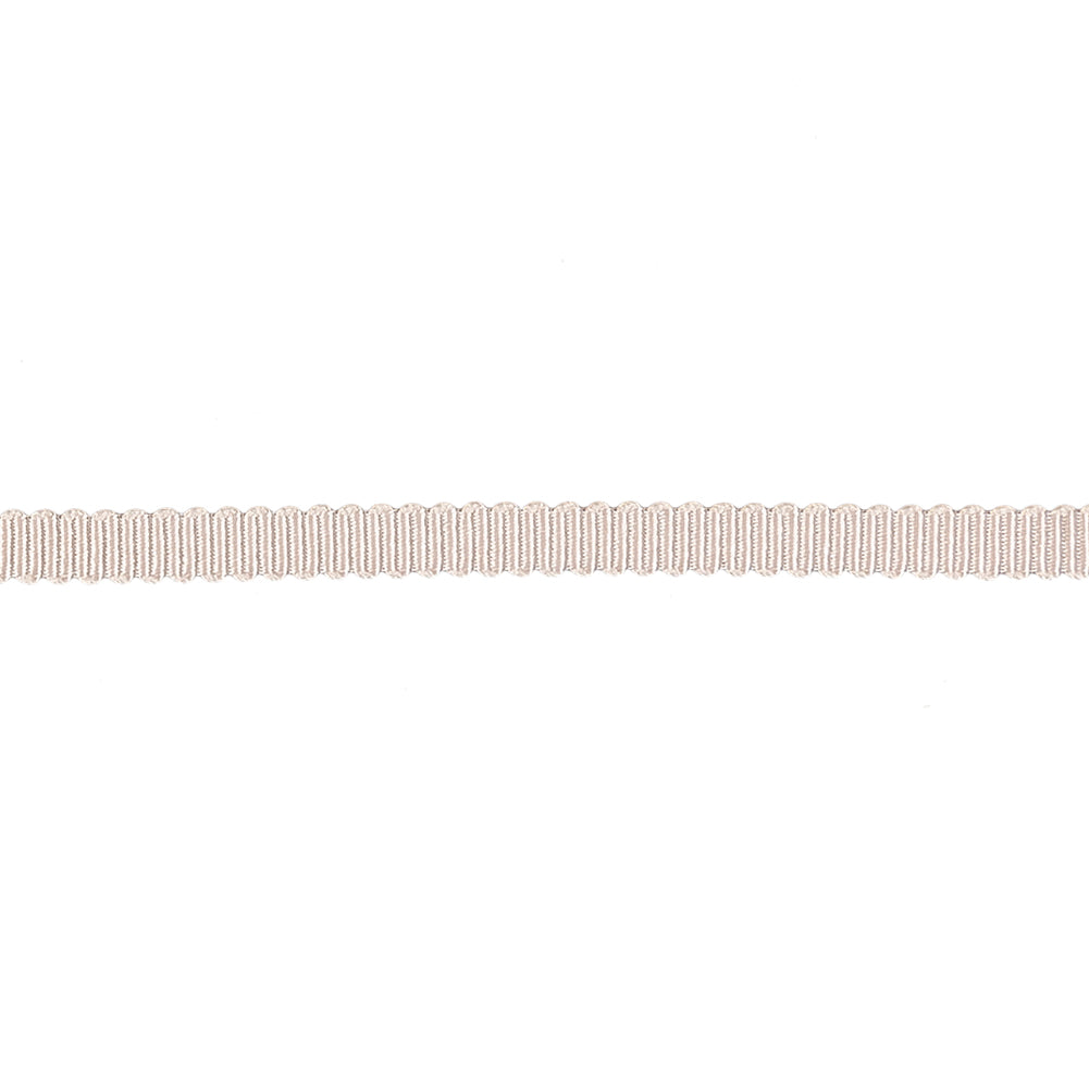 Primrose Pink Recycled Polyester Petersham Grosgrain Ribbon - 4mm - Detail Primrose Pink Recycled Polyester Petersham Grosgrain Ribbon - 4mm - Detail