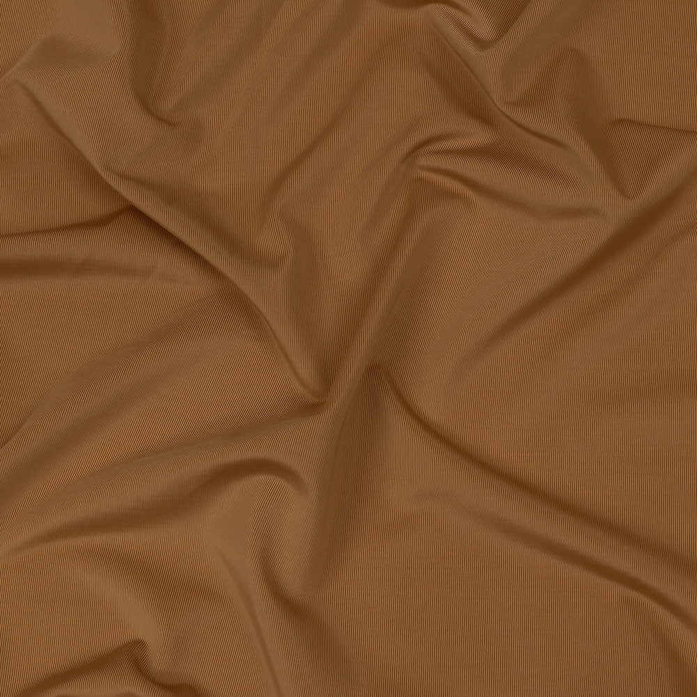 Famous Australian Designer Caramel Stretch Polyester Jersey Famous Australian Designer Caramel Stretch Polyester Jersey