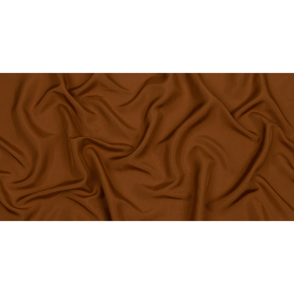 Famous Australian Designer Terracotta Plain Silk Woven - Full Famous Australian Designer Terracotta Plain Silk Woven - Full