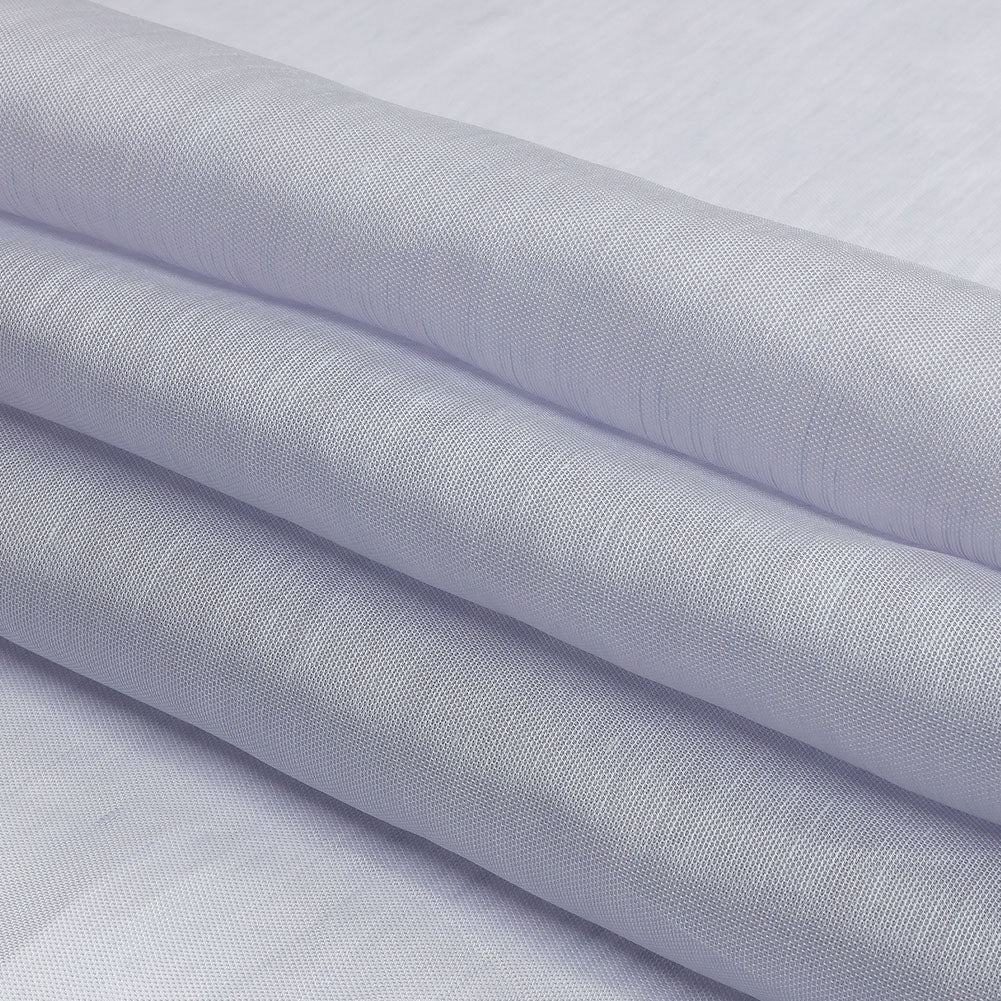 Famous Australian Designer Thistle Linen and Silk Scrim Folded Famous Australian Designer Thistle Linen and Silk Scrim Folded