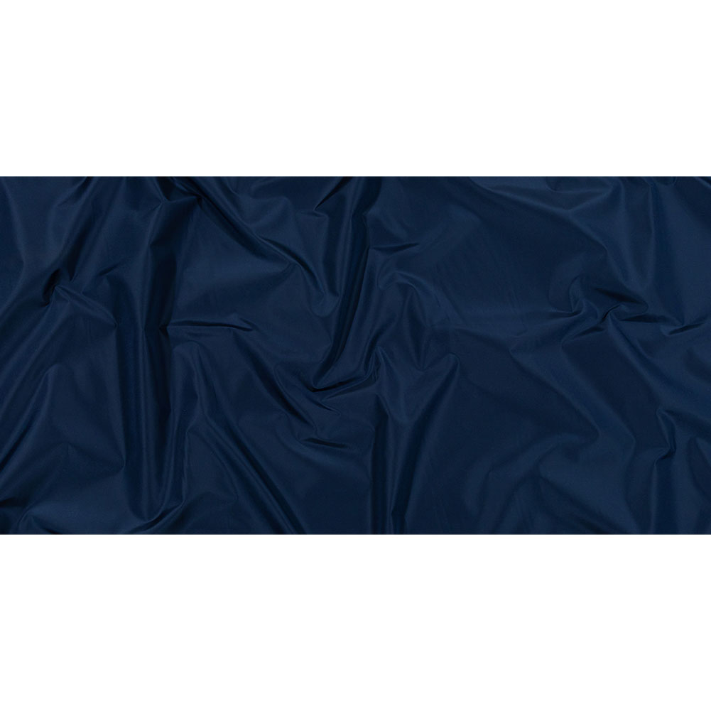 Balenciaga Italian Dark Blue Polyester and Viscose Micro Faille Full Balenciaga Italian Dark Blue Polyester and Viscose Micro Faille Full