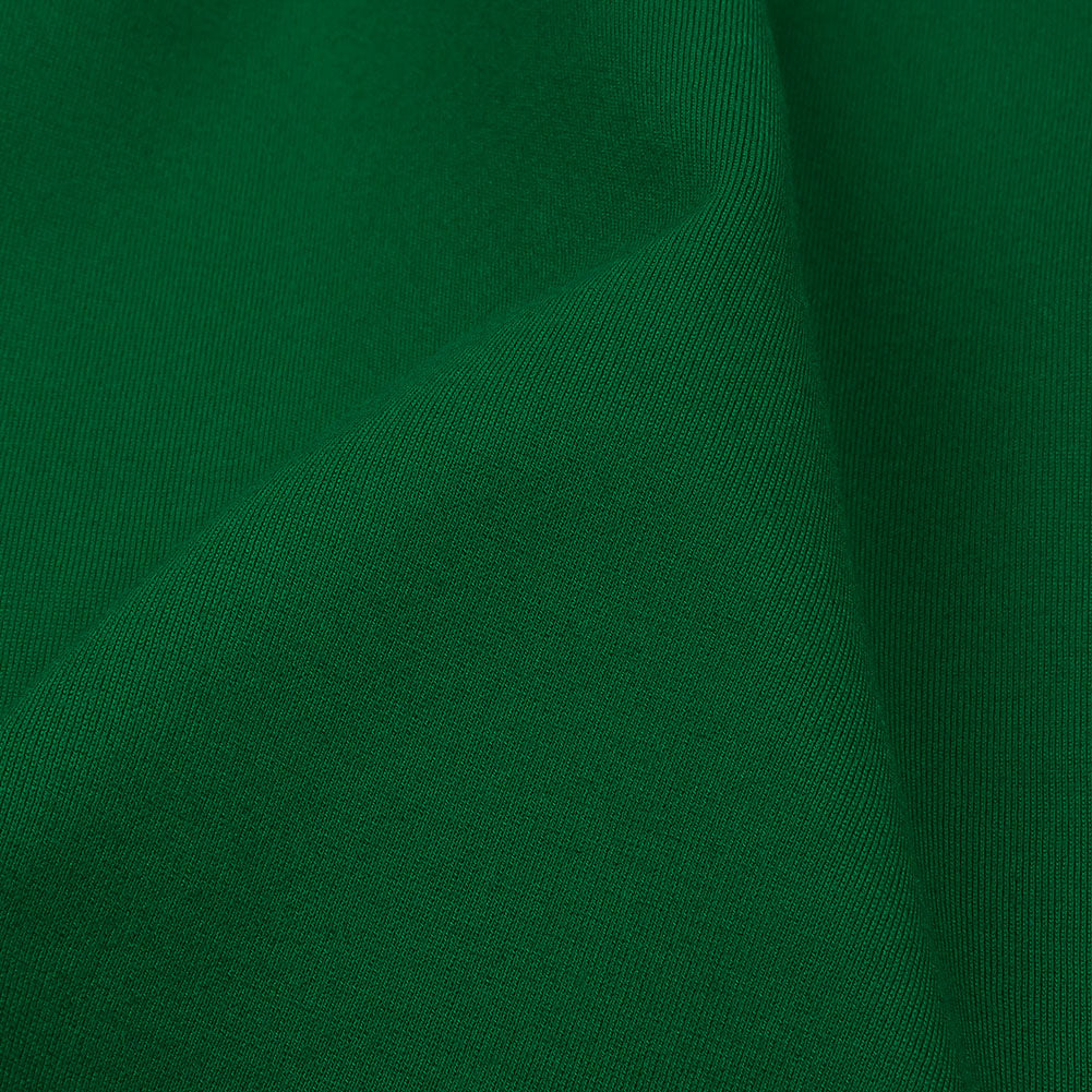Stretch Ponte Knit - Emerald Green - Papilio Collection - Detail Stretch Ponte Knit - Emerald Green - Papilio Collection - Detail