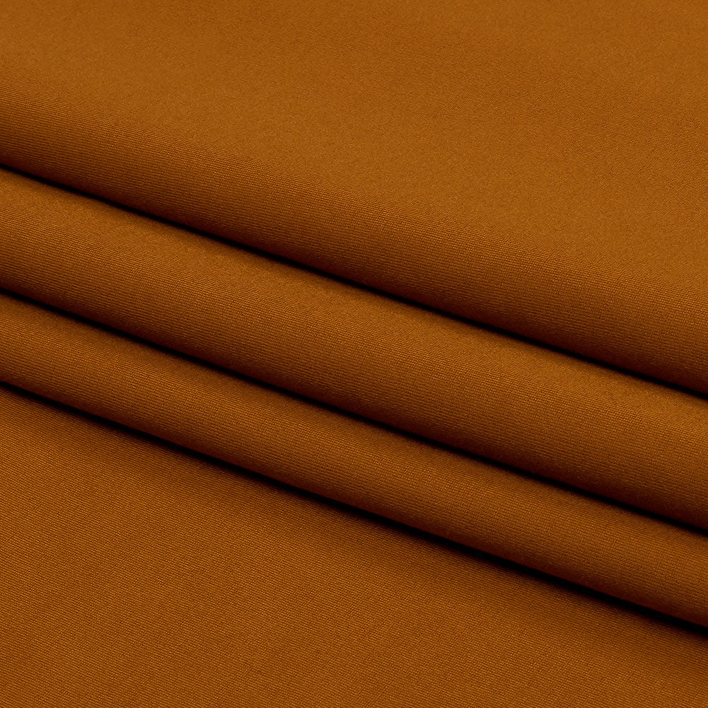 Stretch Ponte Knit - Caramel - Papilio Collection - Folded Stretch Ponte Knit - Caramel - Papilio Collection - Folded