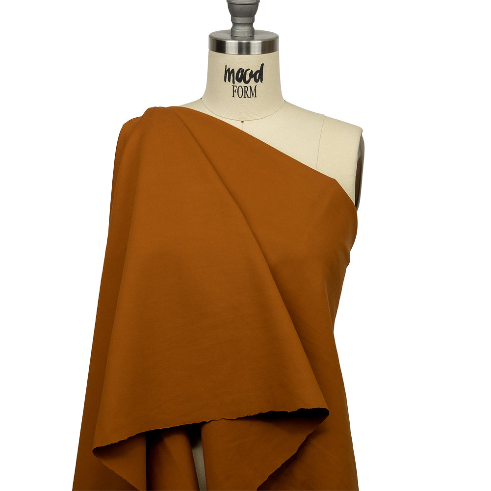 Stretch Ponte Knit - Caramel - Papilio Collection - Drape Stretch Ponte Knit - Caramel - Papilio Collection - Drape