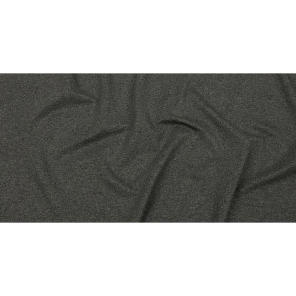 Stretch Ponte Knit - Dark Heathered Gray - Papilio Collection - Full Stretch Ponte Knit - Dark Heathered Gray - Papilio Collection - Full