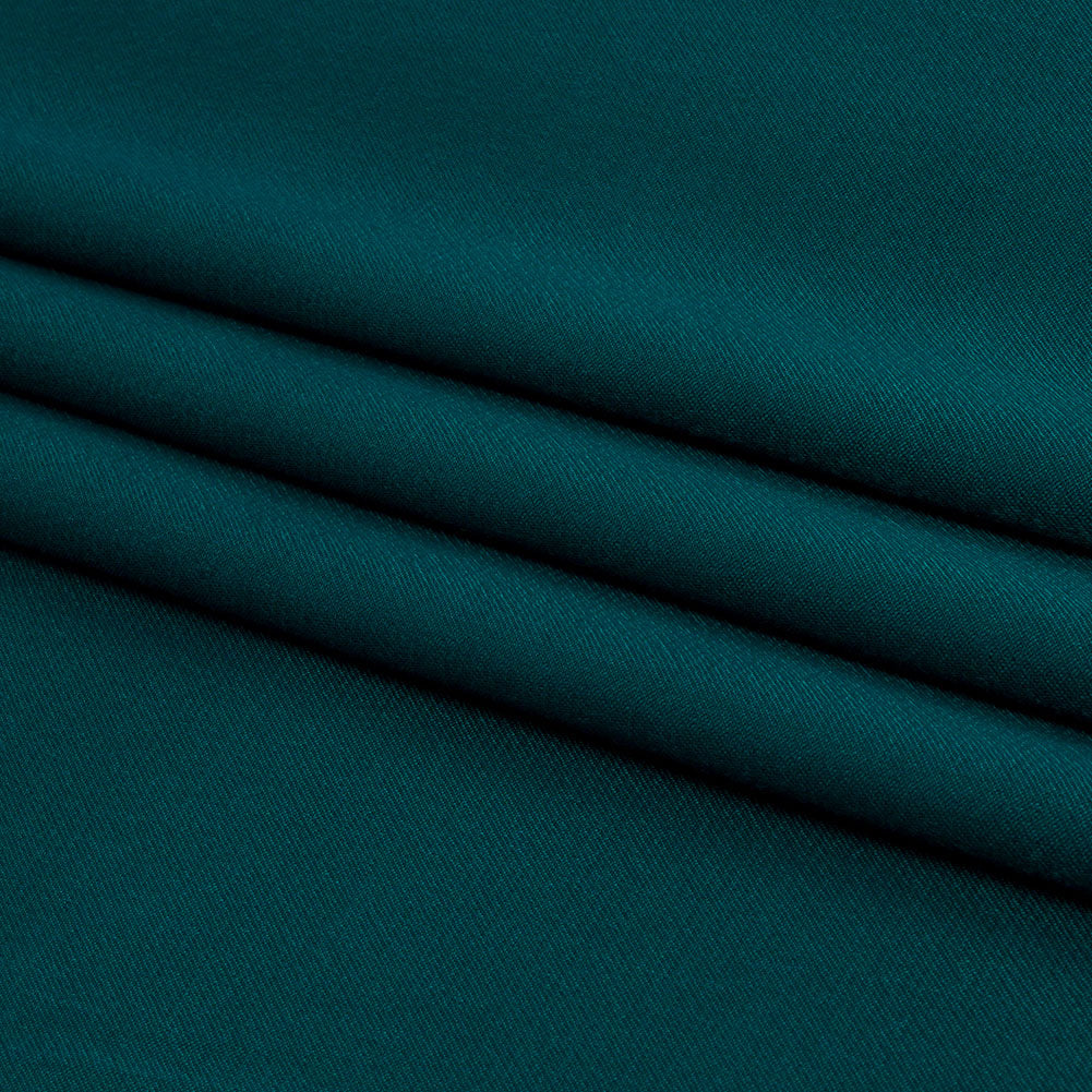 Sustainable Viscose Fluid Satin - Teal - Mood Exclusive Elliana Collection - Folded Sustainable Viscose Fluid Satin - Teal - Mood Exclusive Elliana Collection - Folded