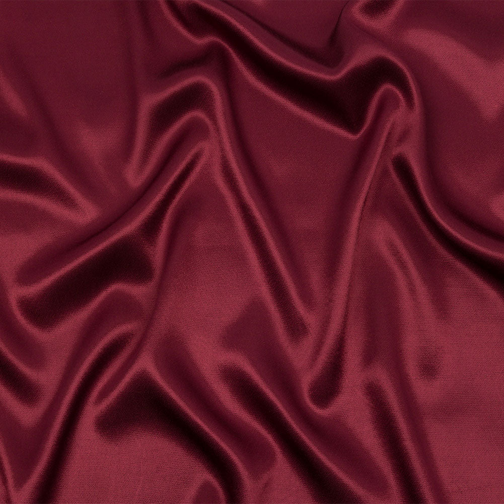 Sustainable Viscose Fluid Satin - Wine - Mood Exclusive Elliana Collection Sustainable Viscose Fluid Satin - Wine - Mood Exclusive Elliana Collection