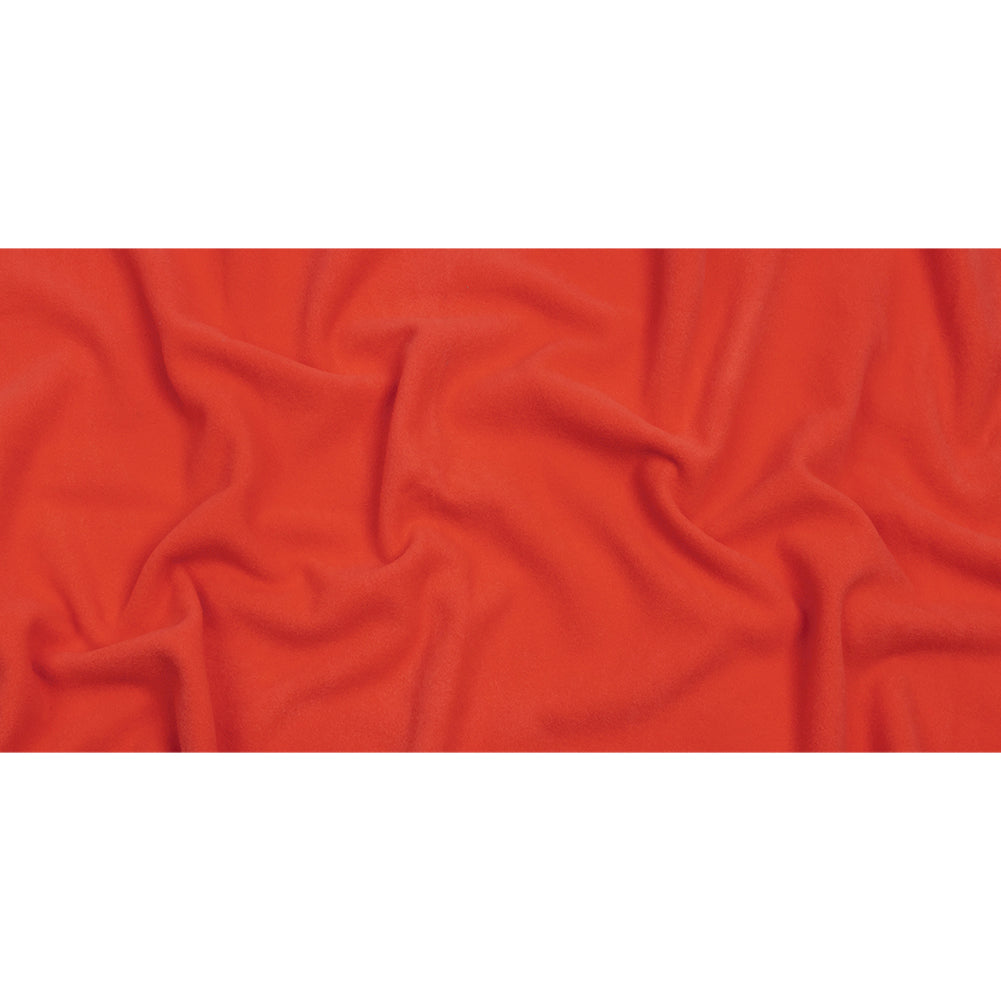 Wool and Cashmere Coating Made in Italy - Coral - Alberini Collection - Full Wool and Cashmere Coating Made in Italy - Coral - Alberini Collection - Full
