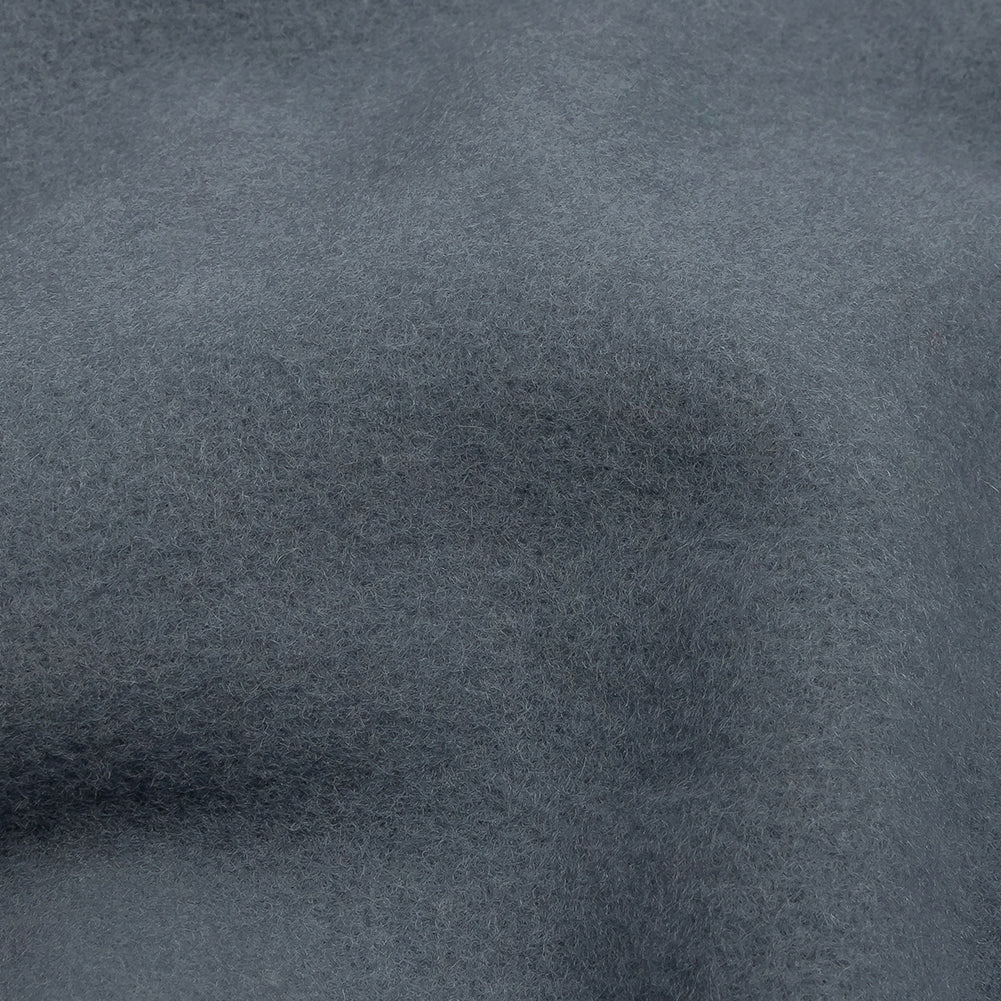 Wool and Cashmere Coating Made in Italy - Stone Gray - Alberini Collection - Detail Wool and Cashmere Coating Made in Italy - Stone Gray - Alberini Collection - Detail