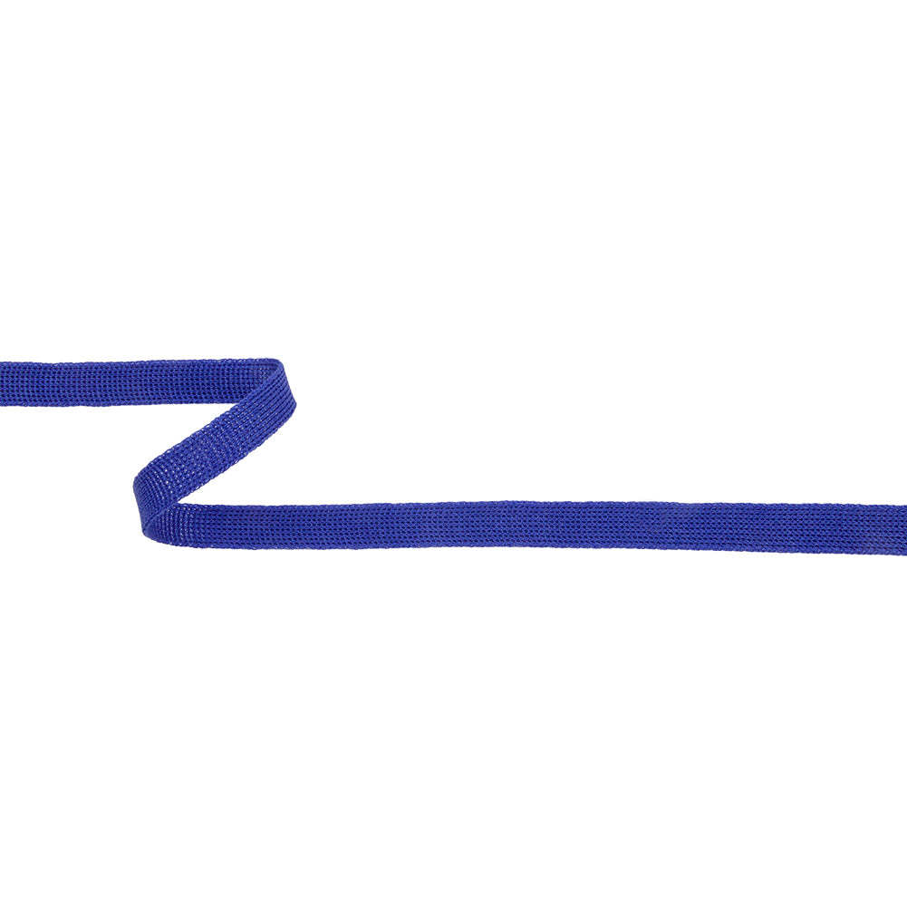 Royal Cotton Knit Trim Tape - 0.375" Royal Cotton Knit Trim Tape - 0.375"