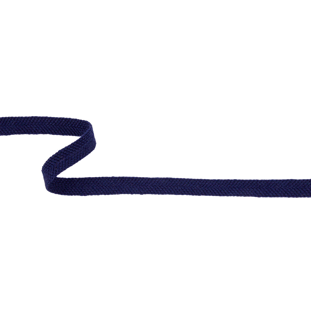 Navy Wool Twill Tape - 0.5" Navy Wool Twill Tape - 0.5"
