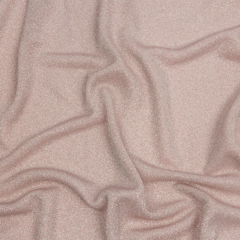 Nylon Knit with All-Over Glitter - Baby Pink - Sun Streams Collection Nylon Knit with All-Over Glitter - Baby Pink - Sun Streams Collection