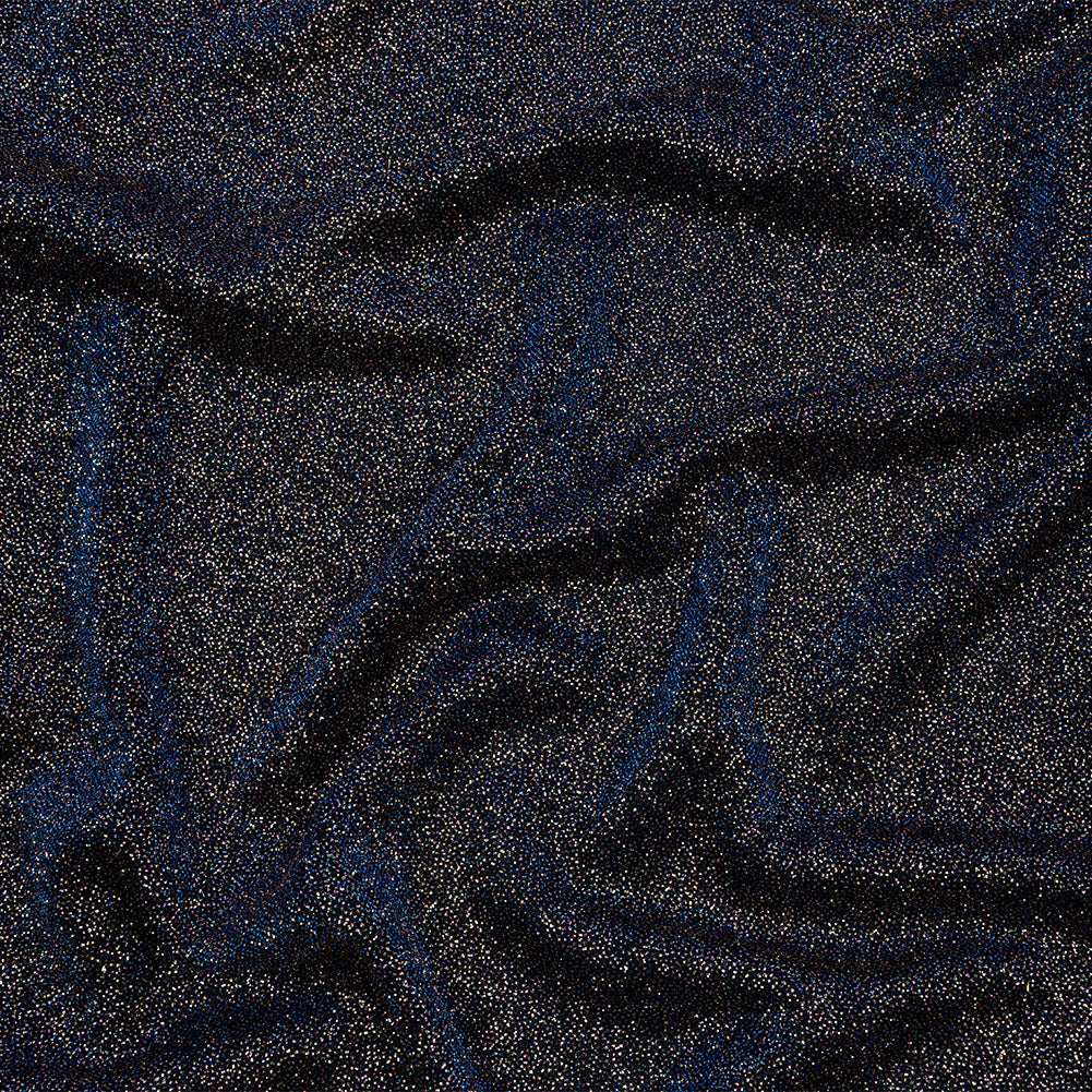 Nylon Knit with All-Over Glitter - Electric Blue - Sun Streams Collection Nylon Knit with All-Over Glitter - Electric Blue - Sun Streams Collection