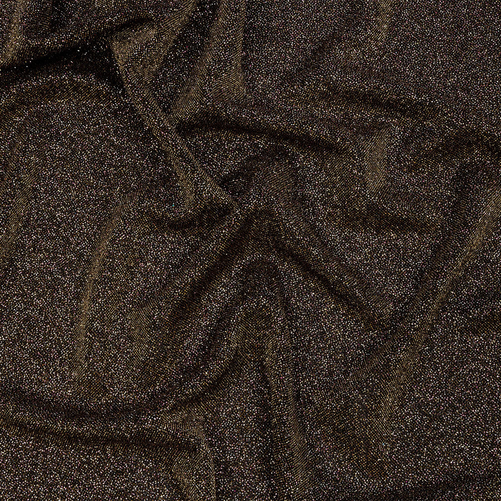 Nylon Knit with All-Over Glitter - Gold - Sun Streams Collection Nylon Knit with All-Over Glitter - Gold - Sun Streams Collection