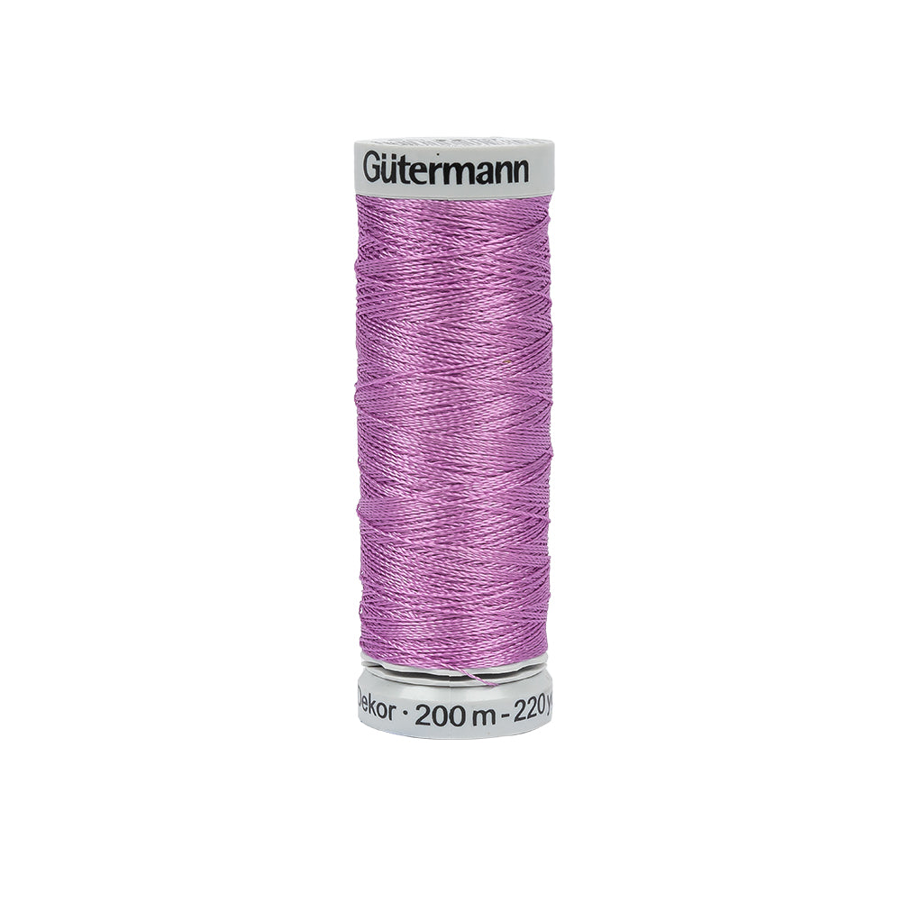 Gutermann Machine Embroidery Thread 200m - 5240 Purple Iris Gutermann Machine Embroidery Thread 200m - 5240 Purple Iris