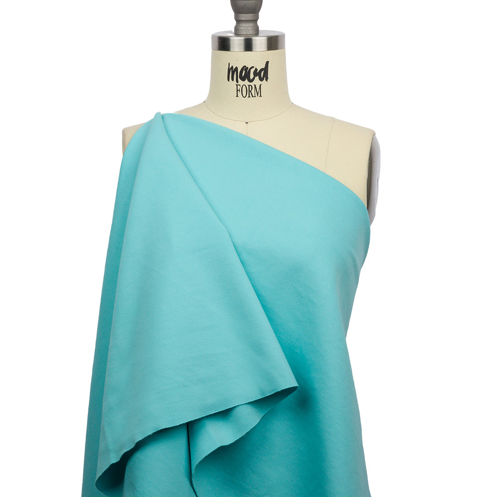 Stretch Ponte Knit - Sky Blue - Papilio Collection - Drape Stretch Ponte Knit - Sky Blue - Papilio Collection - Drape