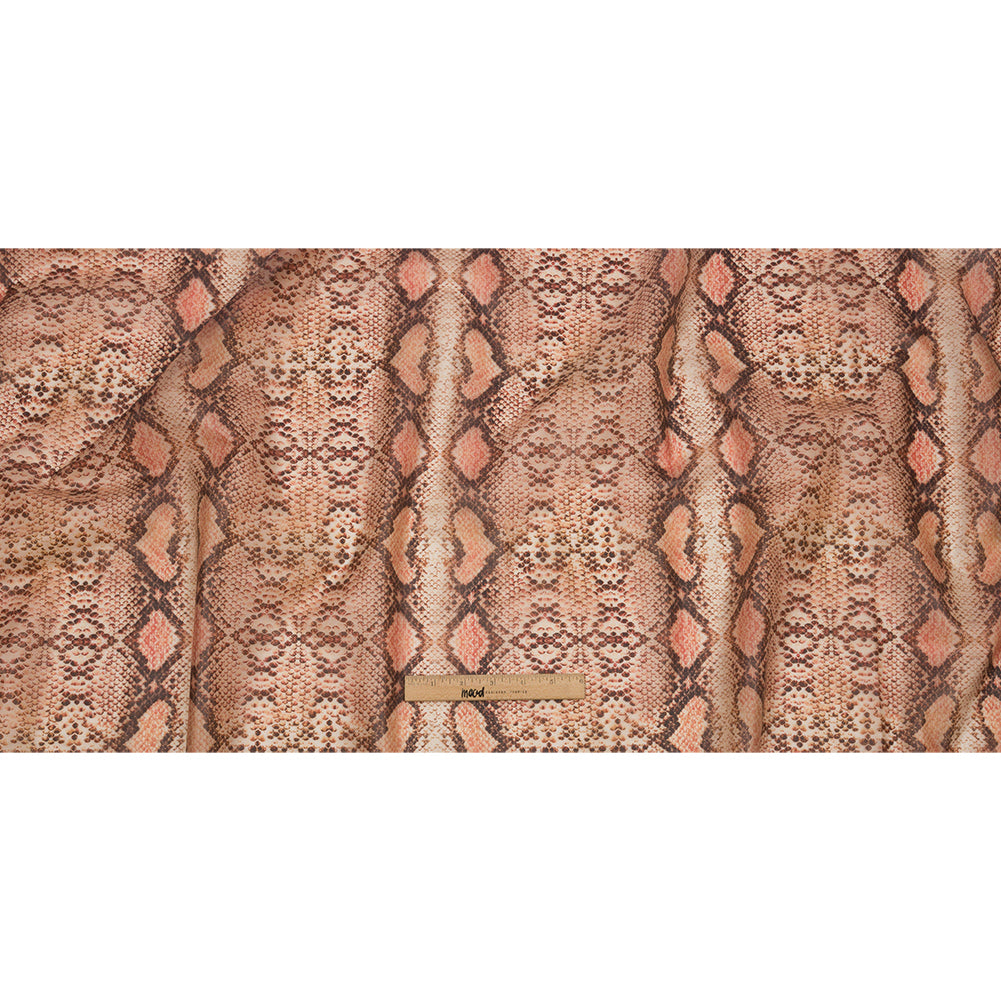 Rust and Black Python Scales Lightweight Translucent Vinyl - Full Rust and Black Python Scales Lightweight Translucent Vinyl - Full