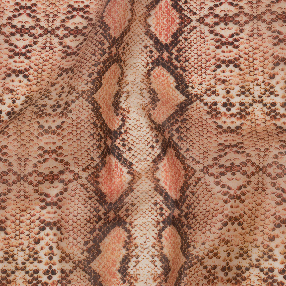 Rust and Black Python Scales Lightweight Translucent Vinyl Rust and Black Python Scales Lightweight Translucent Vinyl
