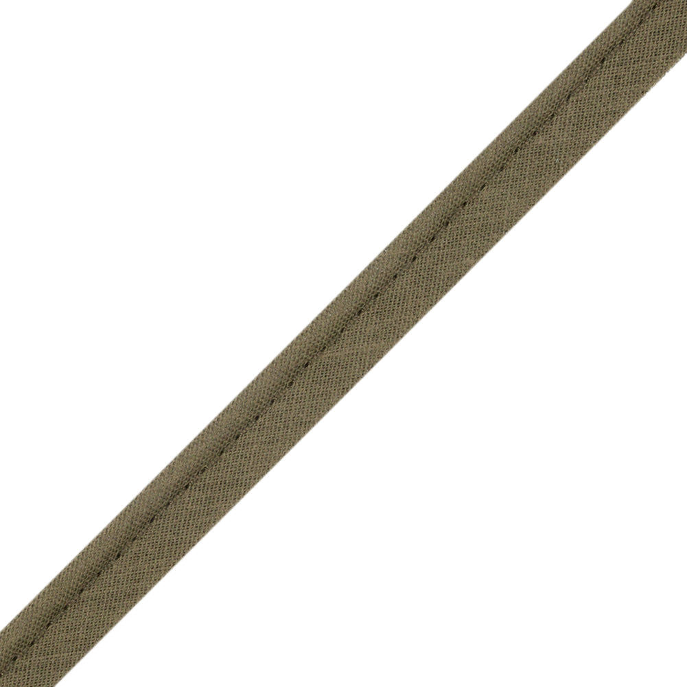 Pepper French Crocodile Cotton Blend Piping - 10mm Pepper French Crocodile Cotton Blend Piping - 10mm