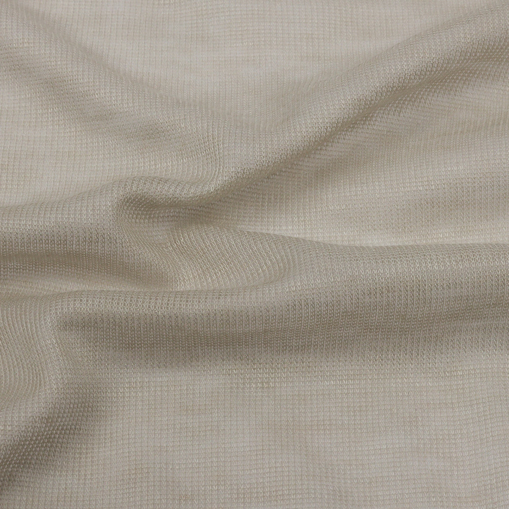 Famous Designer Light Stone Viscose and Cotton Lightweight Interlock Knit Detail Famous Designer Light Stone Viscose and Cotton Lightweight Interlock Knit Detail
