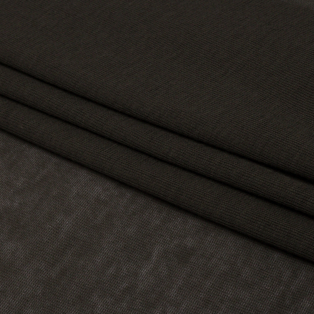Famous Designer Gray Lightweight Cotton Interlock Knit Folded Famous Designer Gray Lightweight Cotton Interlock Knit Folded