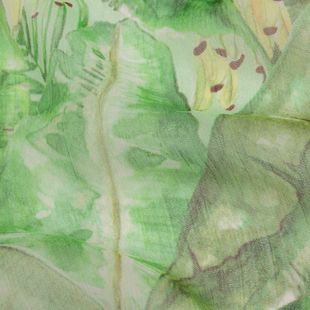 Mood Exclusive Banana Bonanza Crinkled Polyester Chiffon Detail Mood Exclusive Banana Bonanza Crinkled Polyester Chiffon Detail