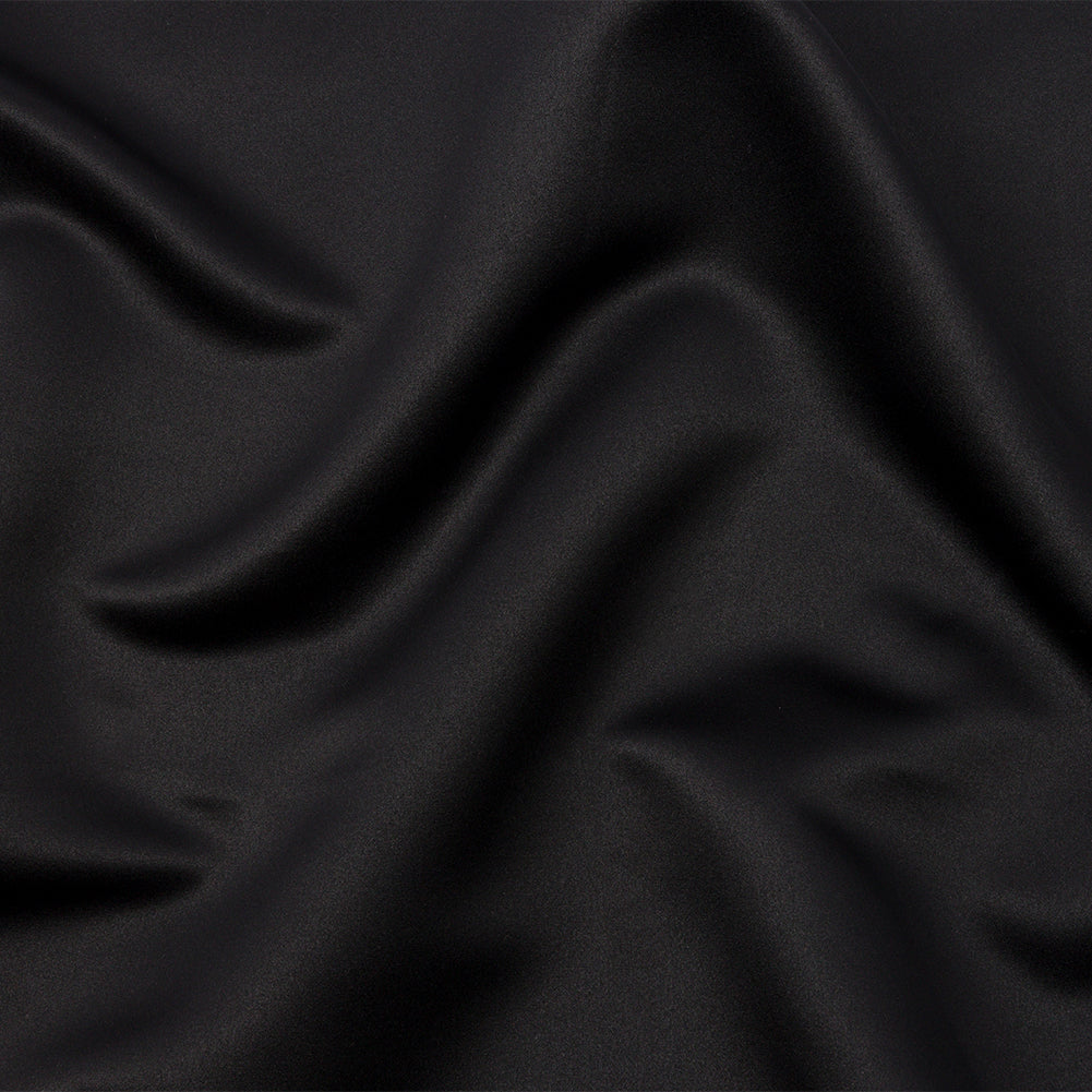 Polyester Duchess Satin - Black - Dominique Collection Polyester Duchess Satin - Black - Dominique Collection