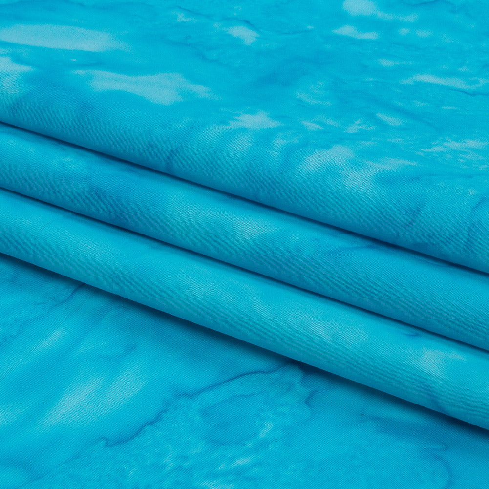 Island Batiks Foundation Basics Pool Abstract Quilting Cotton - Folded Island Batiks Foundation Basics Pool Abstract Quilting Cotton - Folded