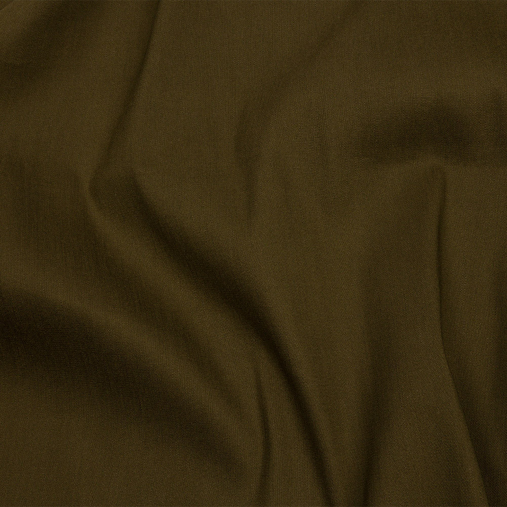 Stretch Linen Woven - Seaweed - Asturias Collection Stretch Linen Woven - Seaweed - Asturias Collection