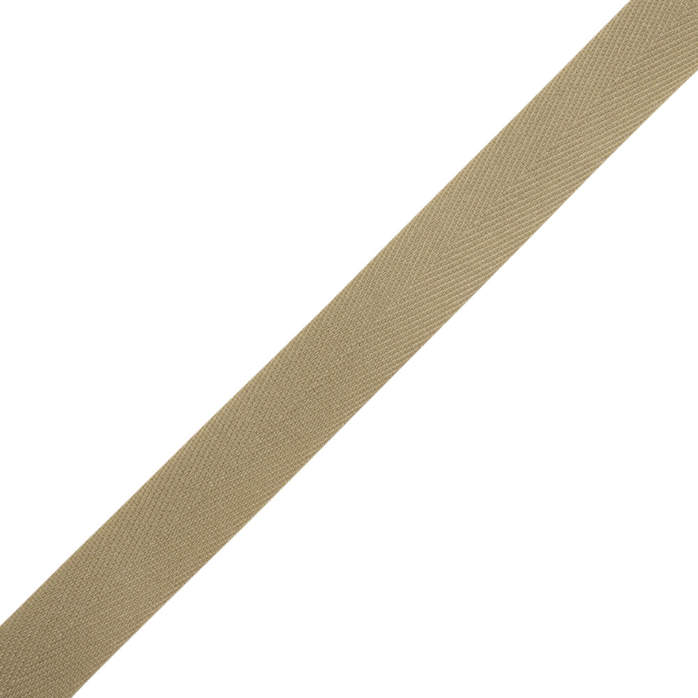 Tilly Studio Clay Herringbone Cotton Twill Tape - 15mm Tilly Studio Clay Herringbone Cotton Twill Tape - 15mm