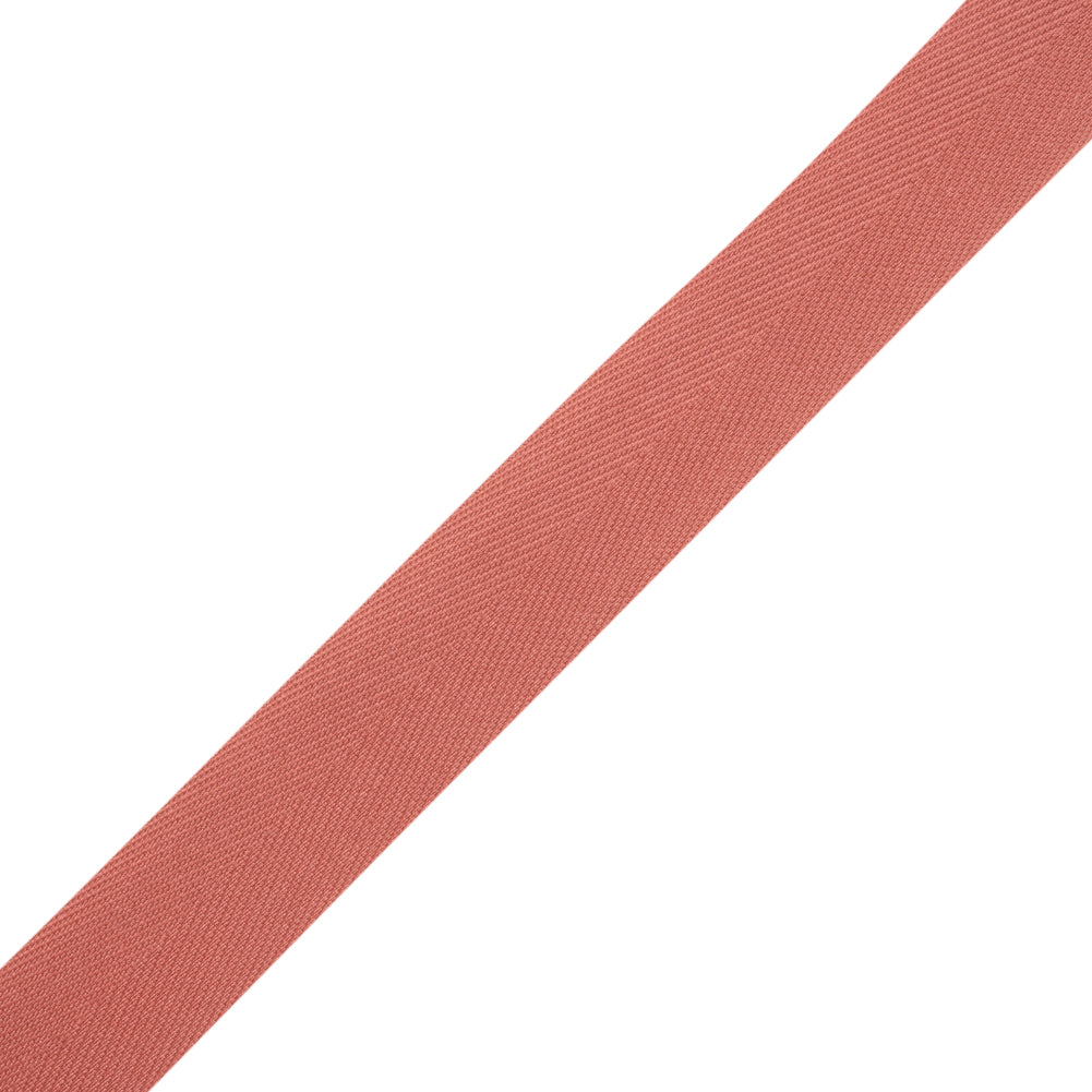 Tilly Copper Rose Herringbone Cotton Twill Tape - 20mm Tilly Copper Rose Herringbone Cotton Twill Tape - 20mm