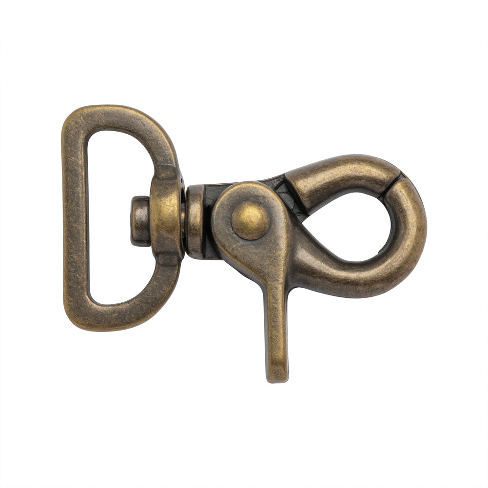 Antique Gold Metal Lobster Clasp- 2.125" x 1.375" Antique Gold Metal Lobster Clasp- 2.125" x 1.375"