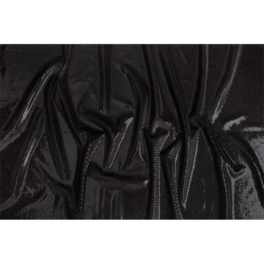 Textured Faux Leather - Metallic Black - Ileana Collection - Full Textured Faux Leather - Metallic Black - Ileana Collection - Full