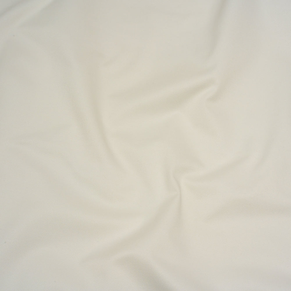 Carbon Brushed Stretch Khaki Twill - White - Averill Collection Carbon Brushed Stretch Khaki Twill - White - Averill Collection