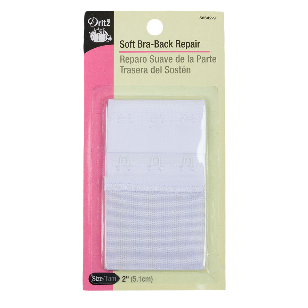 Dritz White Bra Back Repair - 2" Dritz White Bra Back Repair - 2"