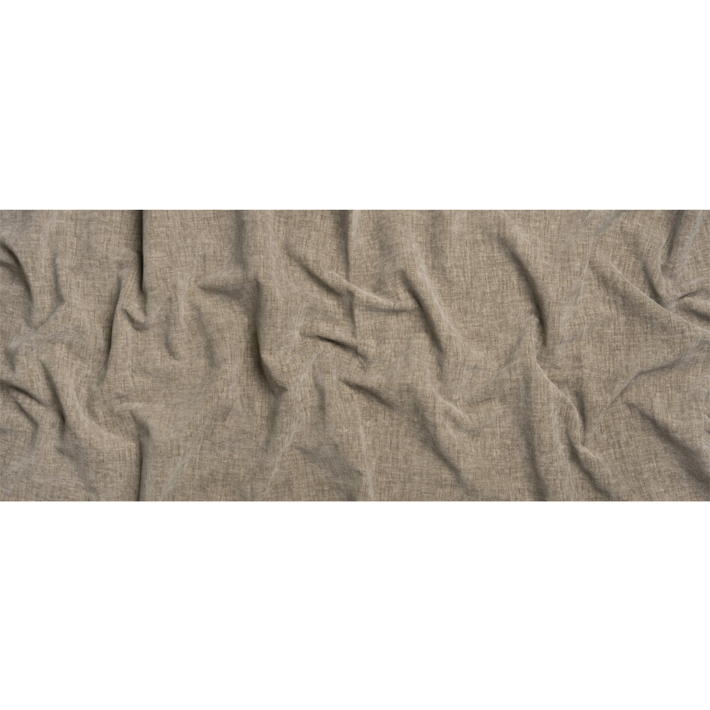 Otta Taupe Polyester Chenille Woven Full Otta Taupe Polyester Chenille Woven Full
