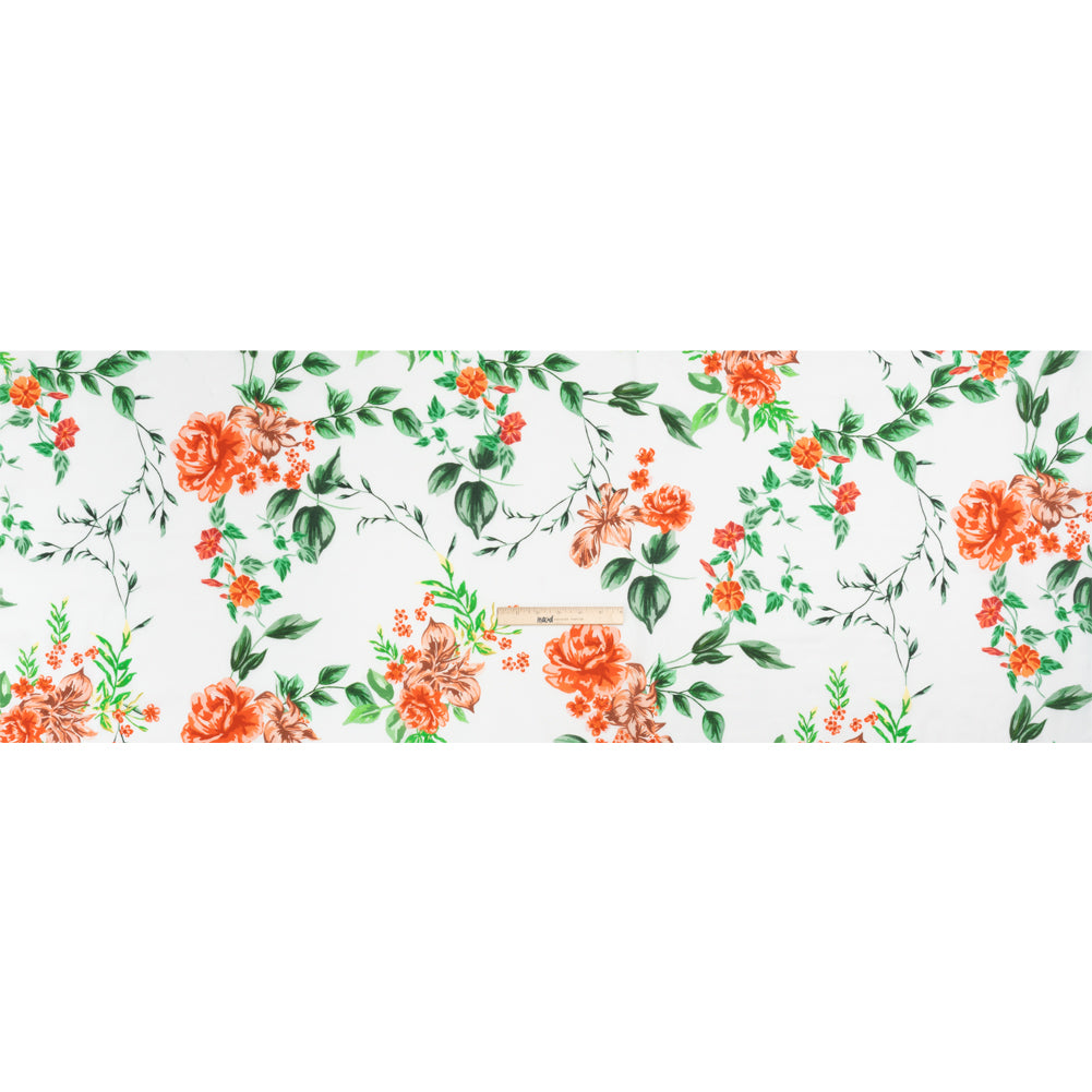 Mood Exclusive Red Roses and Hellos Cotton Voile Full Mood Exclusive Red Roses and Hellos Cotton Voile Full