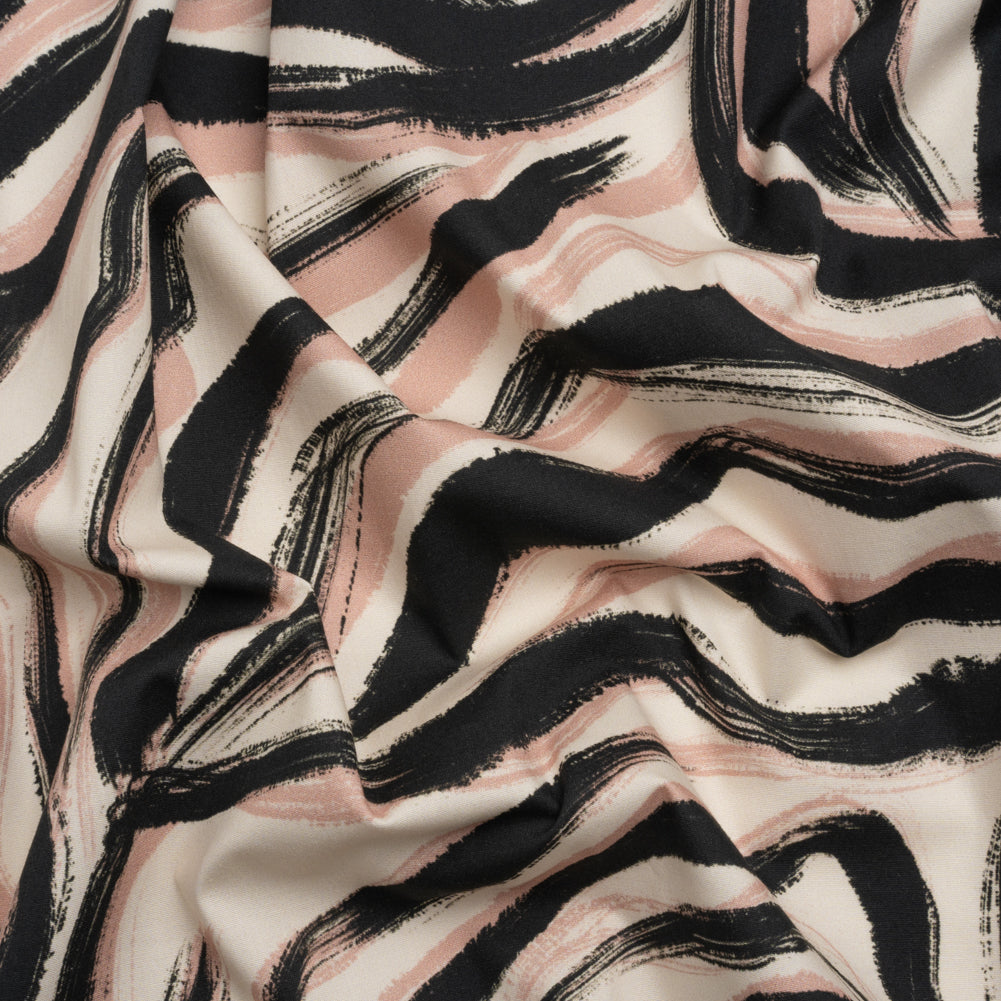 Mood Exclusive Rose Shifting Sands Stretch Cotton Poplin Mood Exclusive Rose Shifting Sands Stretch Cotton Poplin