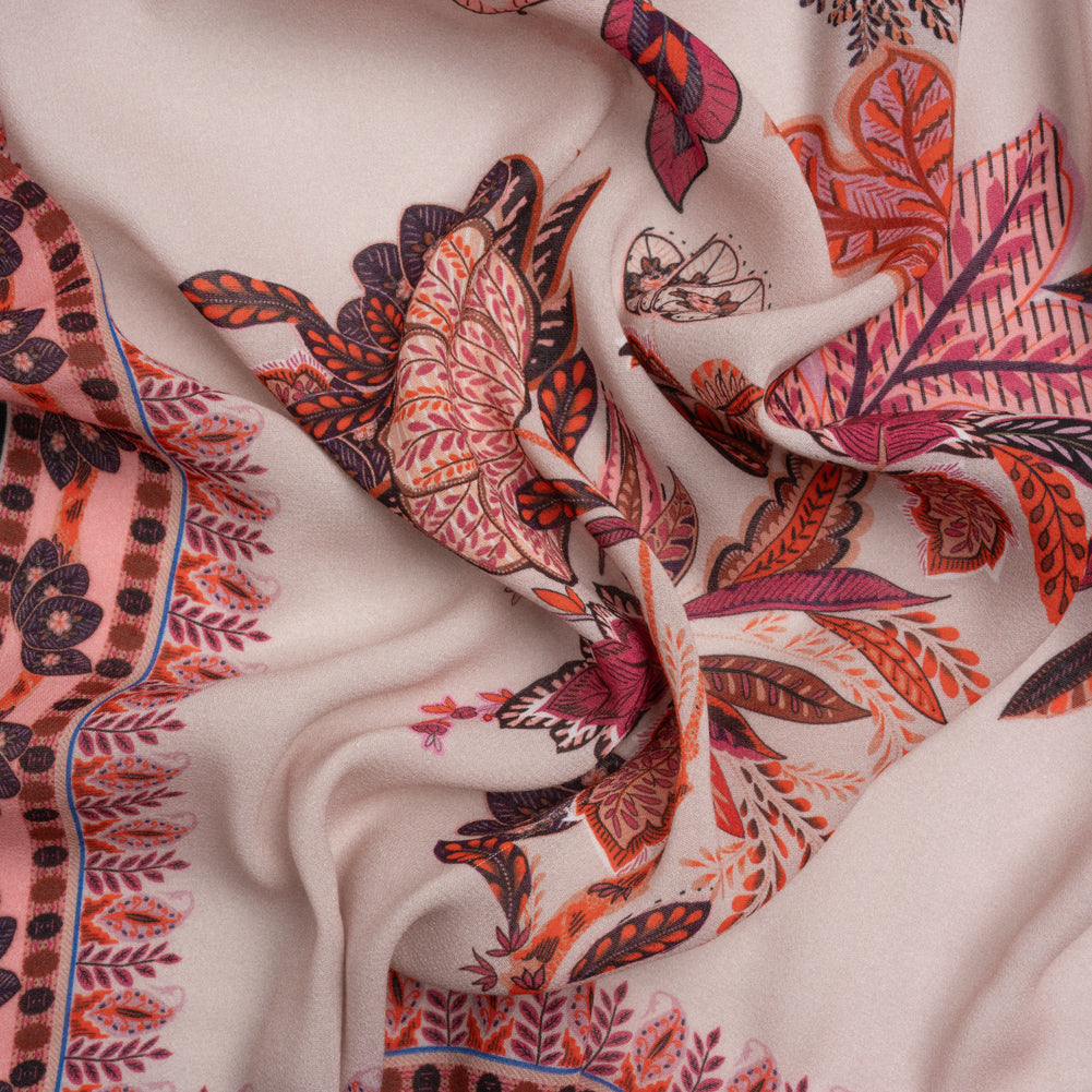 Mood Exclusive Berry Boughs Viscose Georgette Panel Mood Exclusive Berry Boughs Viscose Georgette Panel
