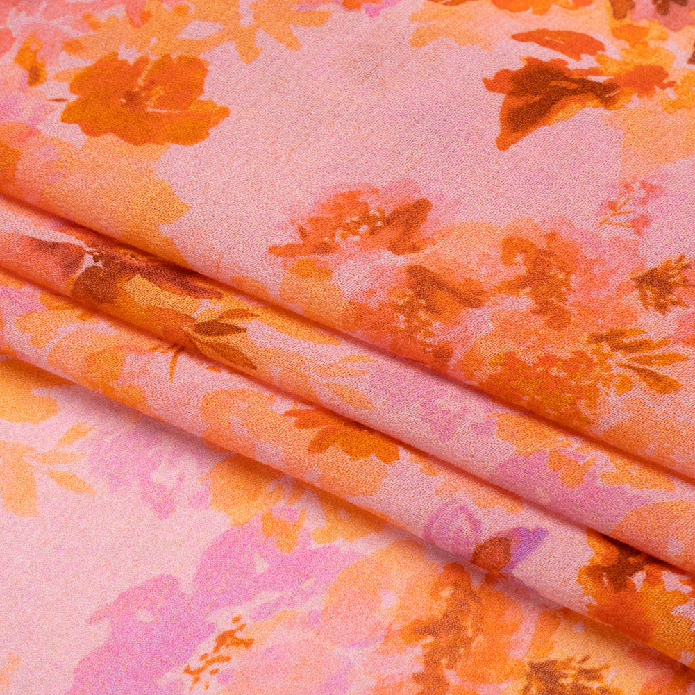 Mood Exclusive Pink Promise of Spring Viscose Georgette Full Mood Exclusive Pink Promise of Spring Viscose Georgette Full