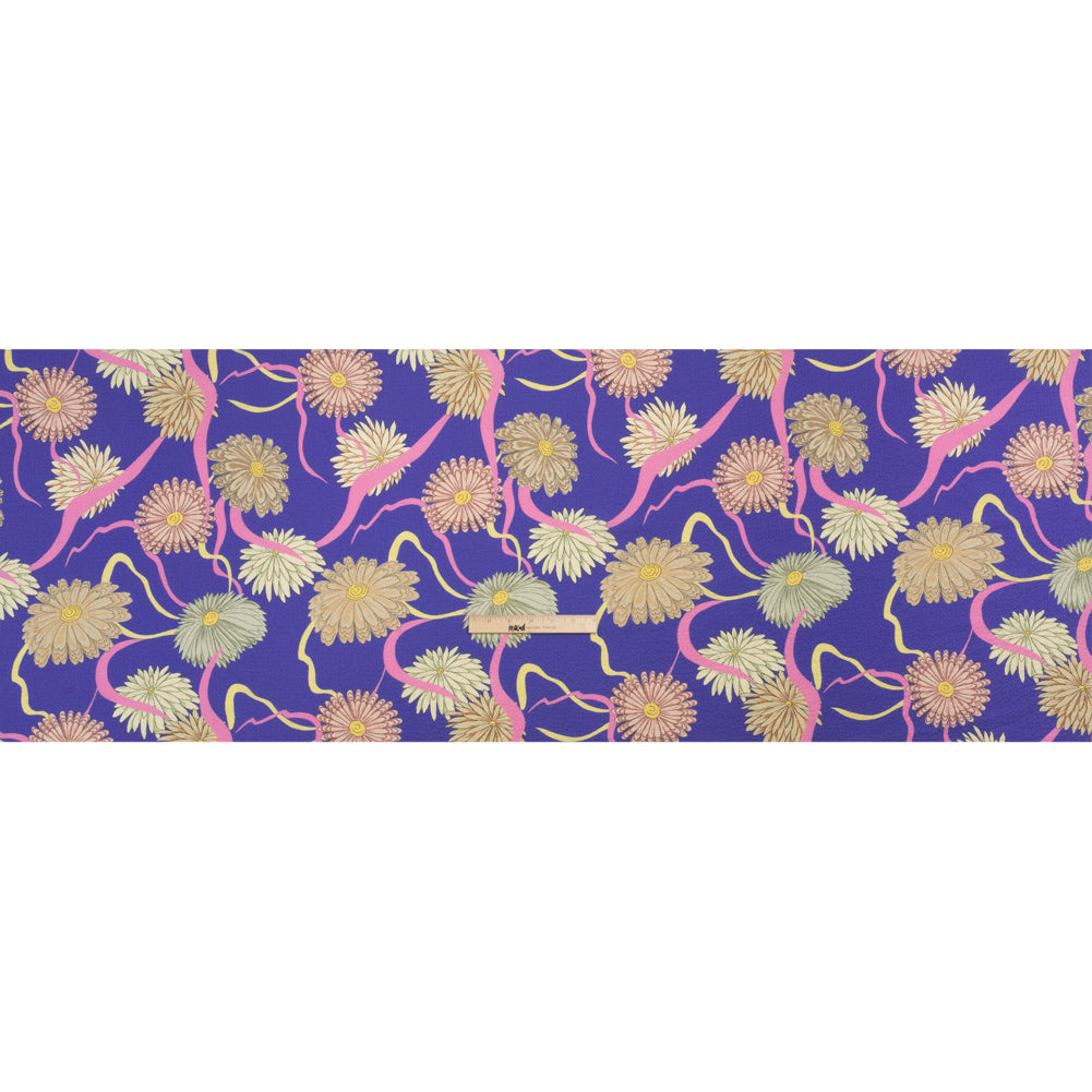 Mood Exclusive Blue Goodness Gardens Stretch Polyester Seersucker Full Mood Exclusive Blue Goodness Gardens Stretch Polyester Seersucker Full