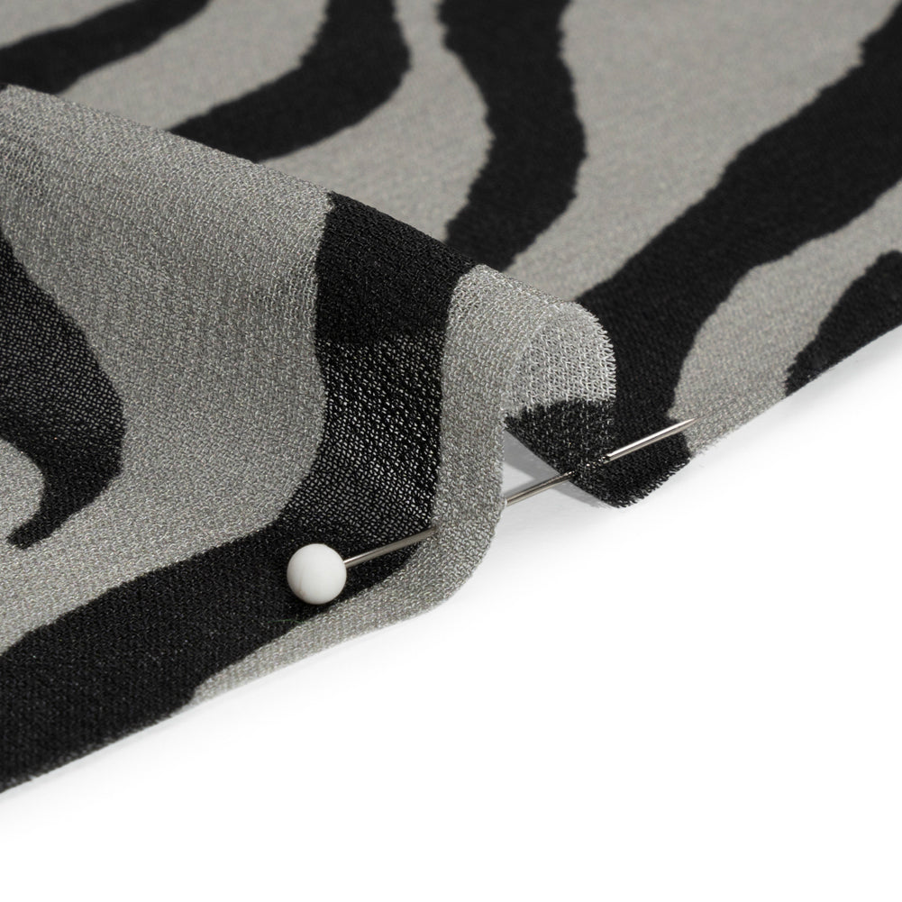 Mood Exclusive Black Nightfall in Namibia Viscose Georgette Folded Mood Exclusive Black Nightfall in Namibia Viscose Georgette Folded